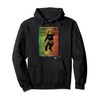 Bob Marley Rasta Football Pullover Hoodie