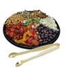 5.75" Mini Appetizer Tongs Set, Tiny Stainless Steel Small Tongs