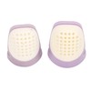 4 Pcs Silicone Thimble Purple Soft Elastic Finger Protector Finger