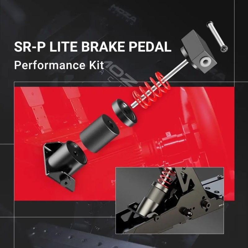 MOZA SR-P Lite Brake Pedal Performance Kit for R5 Bundle