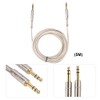 Gold Plated 6.35mm Male to Male Adapter Stereo Extension Audio