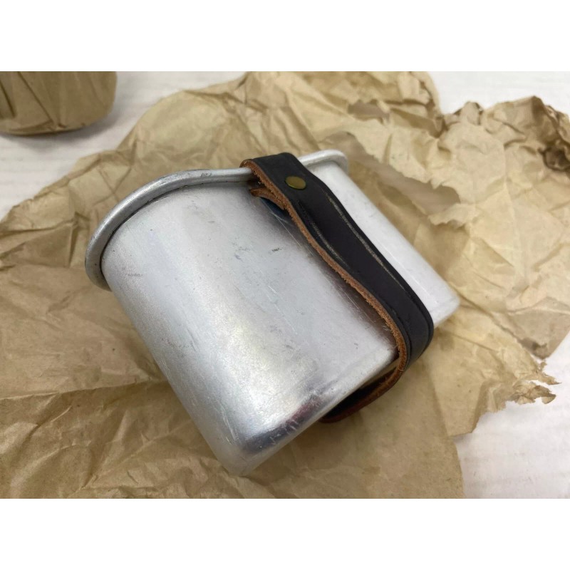 Spanish Canteen Cup w/ Pilots 1 Pint Flask (BLACK)