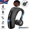Unbranded Bluetooth 5.0 Earpiece Wireless Headset Noise Cancelling Driving Trucker