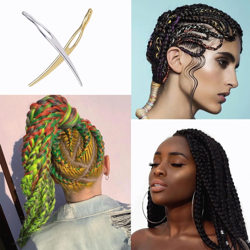SHEHARUHI 8 Pcs Interlocking Tools for Locs Sisterlock Retighten Dreadlock