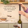 Vacu Vin Original Wine Saver with 1 Vacuum Bottle Stoppers