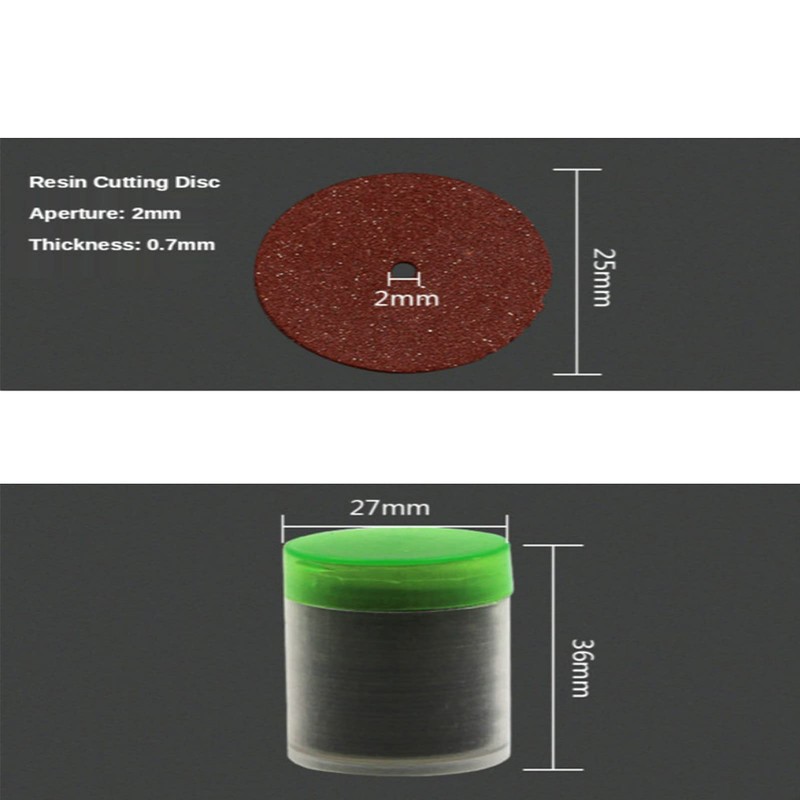 36Pcs Resin Circular Saw Blades, Mini Cutting Disc Cut‑Off Wheel