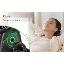 Himaly Pedal Exerciser Mini Cycle Fitness Bike LCD Display Home Gym For Leg Arm