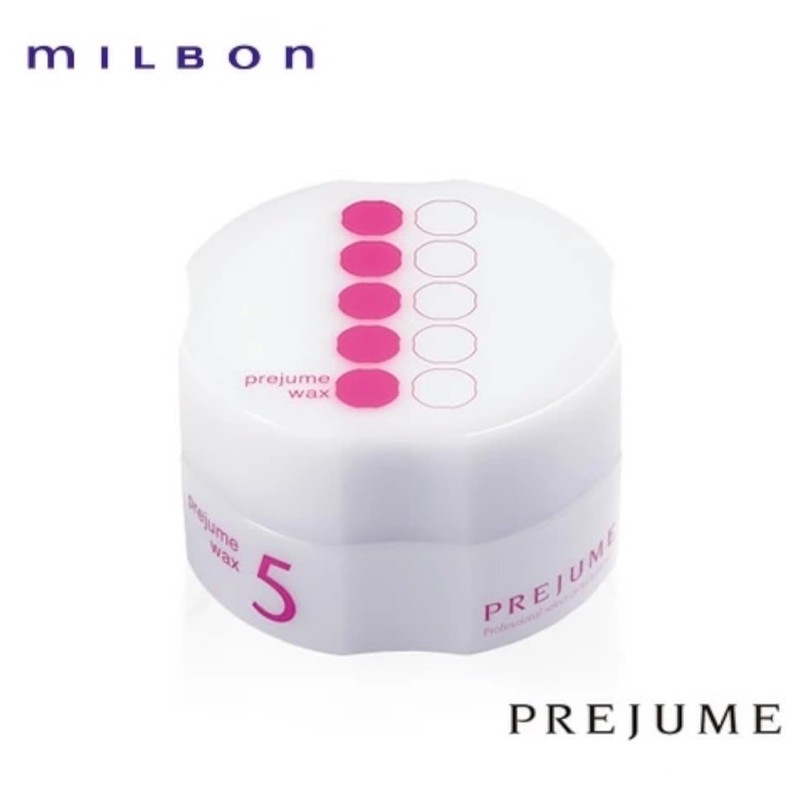 Milbon Prejume Wax 5, 3.2 oz (90 g), Set of