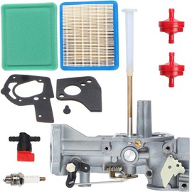ZAMDOE 498298 Carburetor for Briggs & Stratton 498298 692784 495951 492611 495426 490533 112202 112212 112231 112232 5HP 5.5 HP Engines, with Gaskets Fuel Filters Air Pre Filters