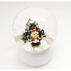 4 Cute Mini Snow Globes Christmas Winter and Deer on