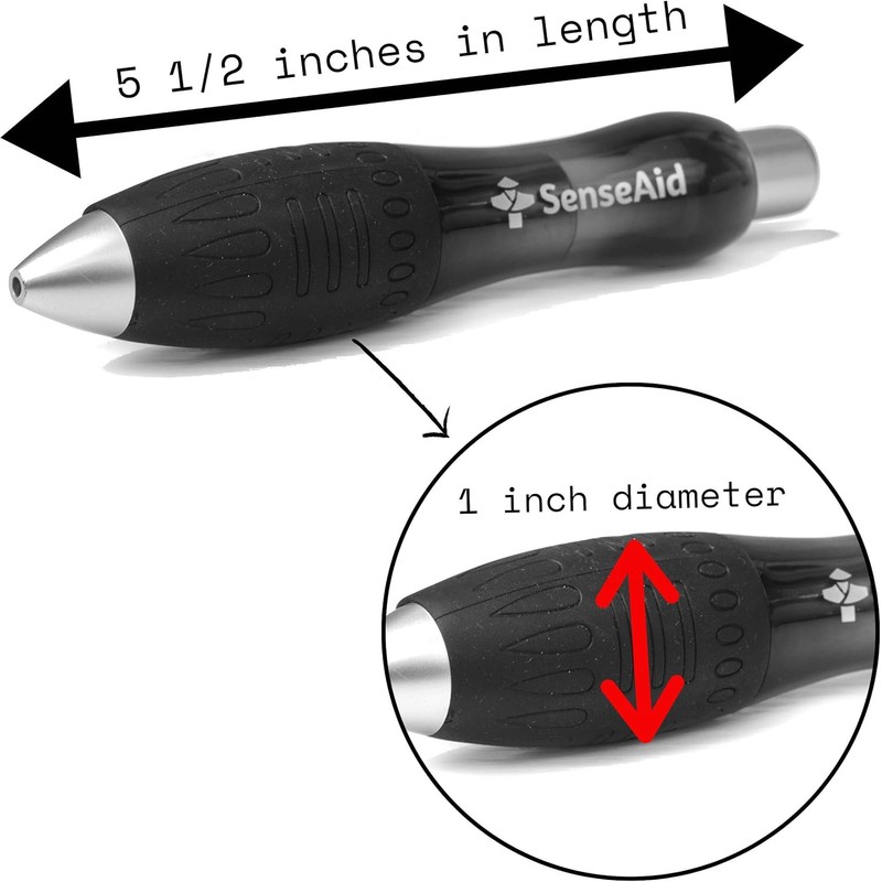 Fat Heavy Weighted Pens (2 Pack) | Large Grip Pens