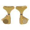 BQLZR Gold Electric bass Tuners Machine Heads Tuning Pegs 2L2R