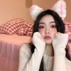 HappyHome Cat Ears Headband, Cosplay, Cute, Ribbon, Bell, Fluffy, Halloween,