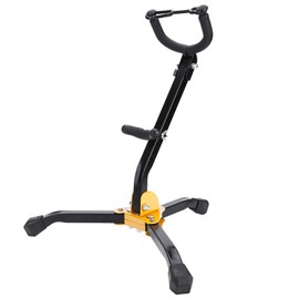 Rust Proof Metal Saxophone Stand for both Alto Saxophone and Tenor Saxophone, Foldable Saxophone Tripod Stand Saxophone Stand