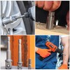 truee 14-piece socket spanner nut set, 6-piece socket adapter, 1/4,