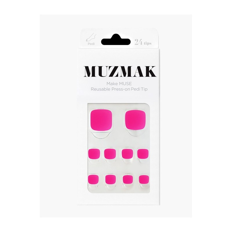 Reusable Pedi Tip Funky Fuchsia (Pedi) / 리유저블 페디팁 펑키