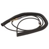 3.5mm Sound Spring Cable Retractable 9.8ft Plug and Play 3.5mm