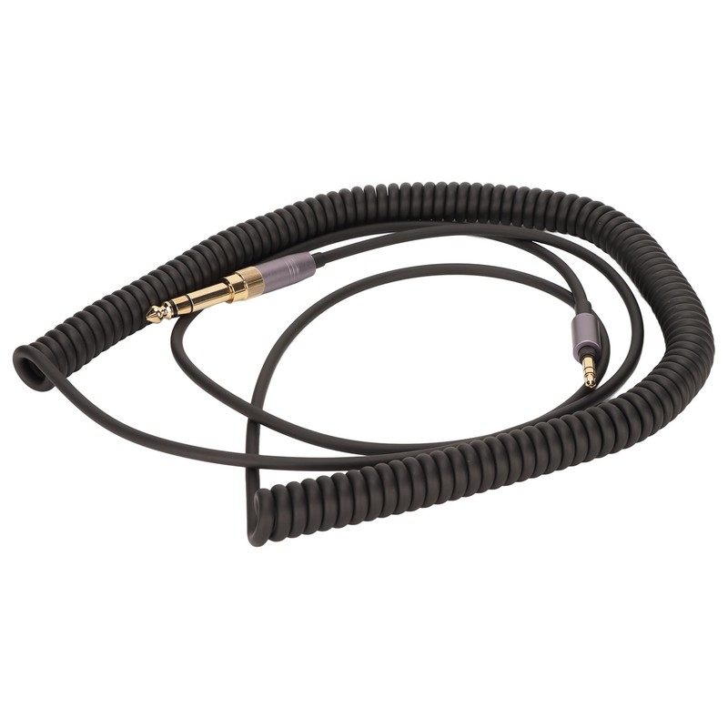 3.5mm Sound Spring Cable Retractable 9.8ft Plug and Play 3.5mm