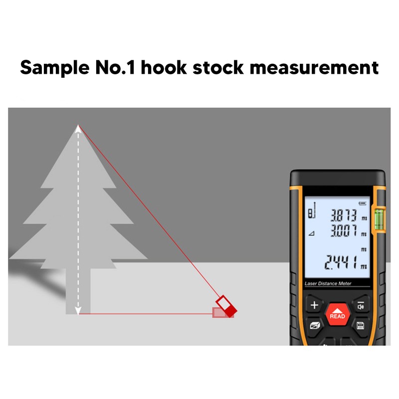 Laser Distance Meter High Accuracy Infrared HD LCD ABS Shell