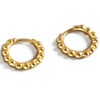 Minimalist Ball Bead Small Hoop Earrings for Women Girls Men