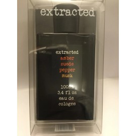 Extracted Men's Amber suede Fragrance Eau de Toilette Cologne 3.4 oz NEW IN BOX