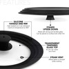 Universal Lids for Pots, Pans and Skillets (Set of 2)