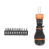 Ratchet Screwdriver, 10 in 1 MultiBit Combination Adjustable Angled, Precision