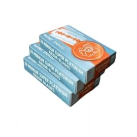 Merkur Platinum Double Edge Razor Shaving Blades For Safety Razors - 30 Blades