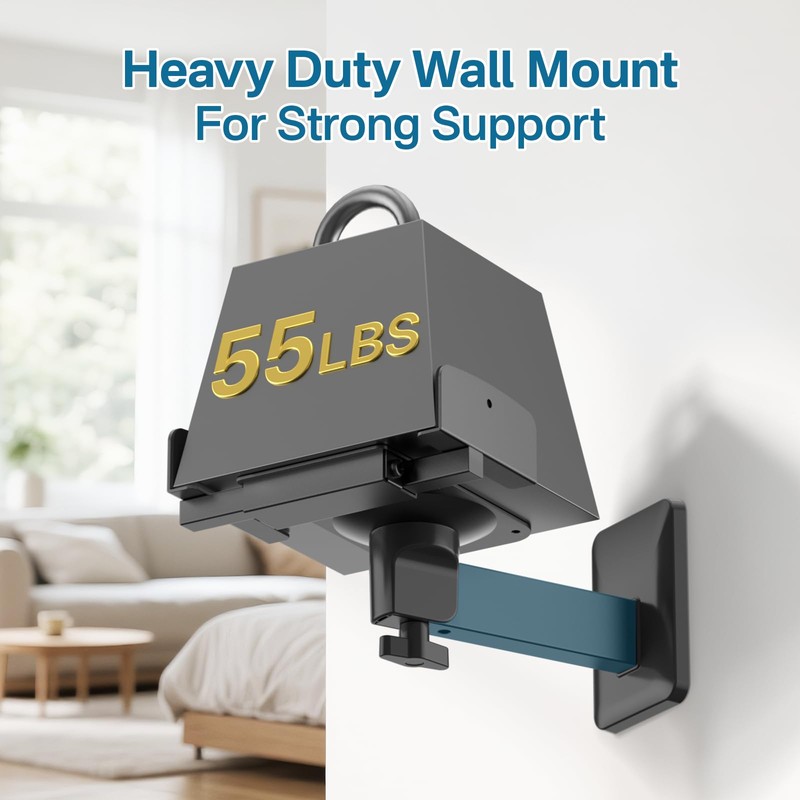 Pair of Adjustable Speaker Wall Mount for Klipsch Bookshelf Speaker