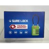 Surelock Travel Sentry 4 Pack SURE LOCK TSA Compatible Travel