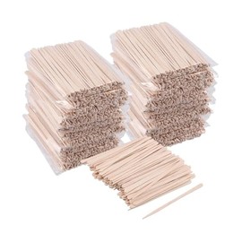 LEXININ 2000 Pieces 88x5mm Wooden Eyebrow Wax Spatulas, Wooden Wax Sticks, Wax Spatulas Sticks for Hair Eyebrow