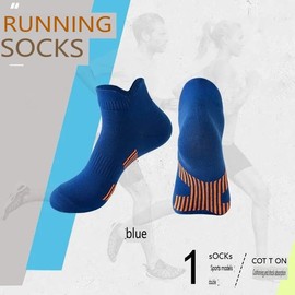 6 Pairs of Men's Athletic Cotton Socks - Cushioned Quarter Cut Ankle Socks.