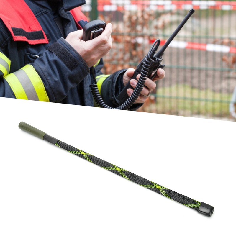Outdoors Walkie‑Talkie Folding Rule Weaving Camouflage Antenna SMA Female Supplies