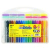 Twistable Silky Gel Crayons 24 Colors with Non -Toxic Crayons