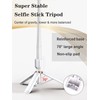 Yeaki Selfie Stick Tripod with Wireless Remote, 46'' Cellphone Selfie