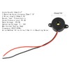DC 3-24V 85dB Piezo Electric Alarm System Buzzer Piezoelectric Buzzer