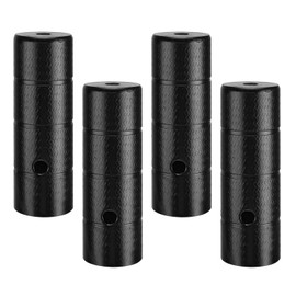 PARFCO Set of 4 BMX Pegs, Universal Bike Pegs, Non-Slip Mountain Bikes Foot Pegs, Foot Pegs, Axle Extension, Footrests, Bicycle, Comfortable and Safe Driving
