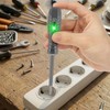2Pcs High Torque Voltage Tester Screwdriver Set, 2-in-1 Non Contact/Contact