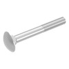 SECCARO M5 x 40 mm Carriage Bolt Stainless Steel V2A
