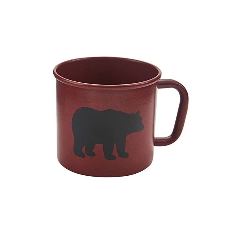 Park Designs Linville Enamel Bear 4 Piece Mug Set 16