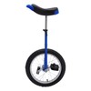 SHIOUCY 16 Inch Wheel Unicycle with Steel Rim Outdoor Sports