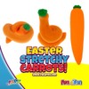 JA-RU Squeesh Yum Stretchy Carrot Toys (1 Carrot Toy) by