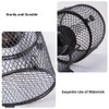 Reptile Heat Lamp Holder with Anti-hot Bracket, Pet Heat Lamp