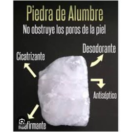 Unbranded piedra de alumbre. 3lb