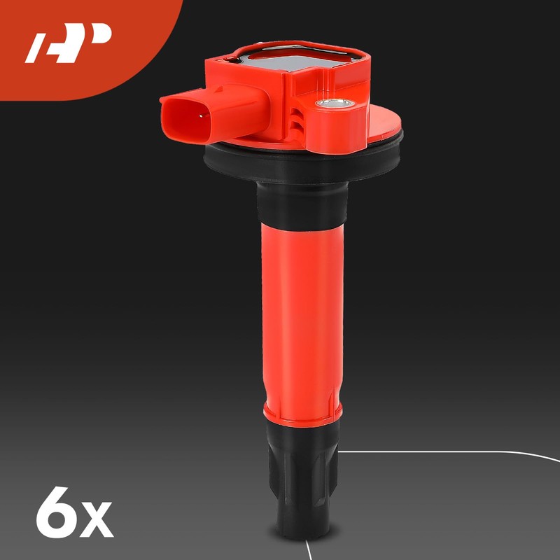 A-Premium Ignition Coil Pack and Iridium Spark Plugs Compatible with
