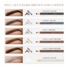 LSxia Waterproof Eye-Brows Pen-cil Set, Pull Cord Peel-off Eyebrow Pencil