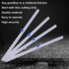 10Pcs Wrap Cutter Slide Food Wrap Case Wrap Cutter Case