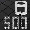 Deuvuo Tile Levelling System 1 mm Pull Tabs, 1 mm