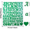 Small Letter Number Stickers, 5 Sheets Alphabet Symbols Sticker Kit