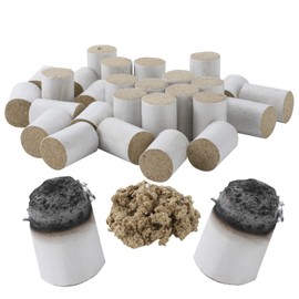 Bee Smoker Pellets Beekeeping Tools - 108 Packs, Bee Hive Smoker Fuel,Full Combustion, Soft Smoke, Pleasant Smell, Suitable for Outdoor Beekeeping（ White）